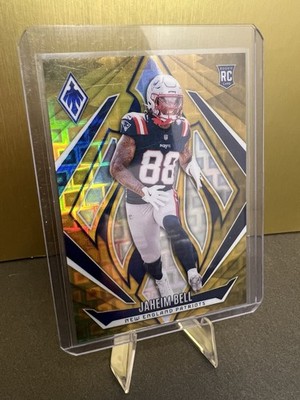 Jaheim Bell (RC)- 2024 Panini Phoenix Gold Pandora #  1 /10 SS Patriots 