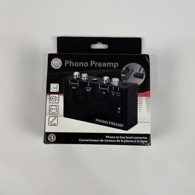 GOgroove Phono Preamp Pro Preamplifier w/ RCA Input / Output - NIB New in Box