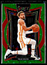 Trae Young [Red Scope Prizm] #123 Prices | 2024 Panini Select