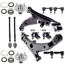 Front Steering Tie Rod End Sway Bar End Link ...