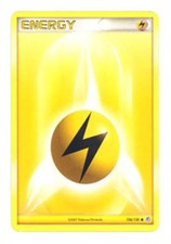 Lightning Energy - 126/130 - Common PL/MP, English Pokemon Diamond and Pearl on eBay