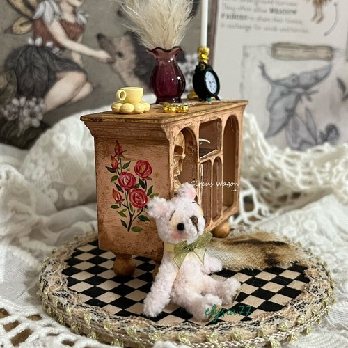 1:12 Scale Dollhouse Miniatures Furniture Witch Magic Shelf Cabinet Unfinished - Picture 7 of 9