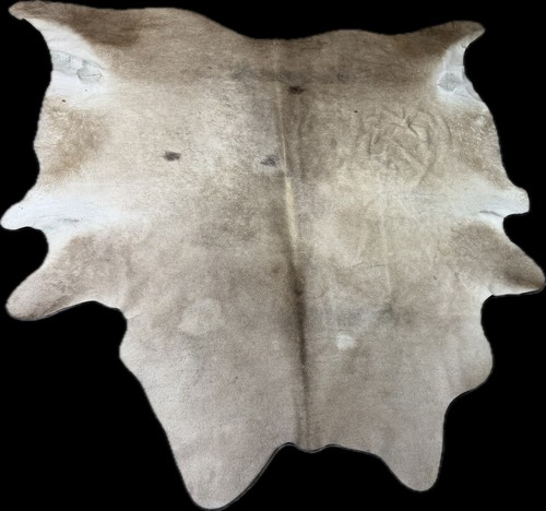 Real GRAY TONES Greyish 8x7 Ft Cowhide Rug natural hair Cowhides Cow Hide Brazil