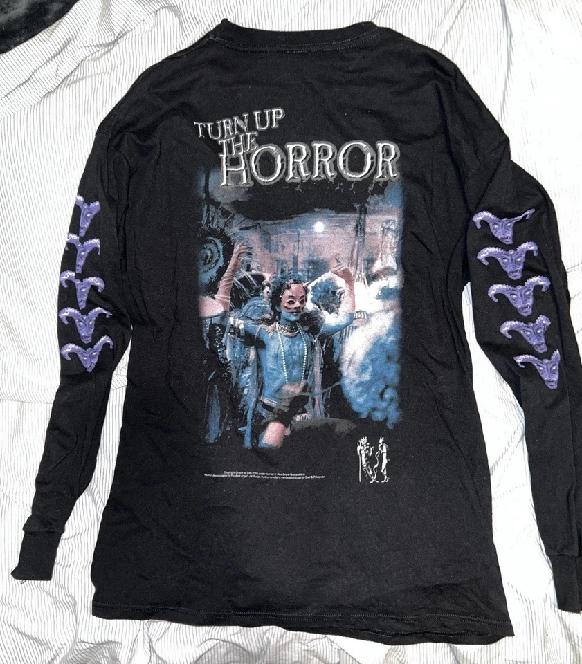 CRADLE OF FILTH Original Shirt Turn Up The Horror. 2000 XL *RARE* - Image 4 of 4