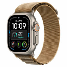 Apple Watch Ultra 4,   49 mm GPS iOS watchOS silber, Neue & unbenutzte