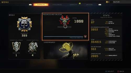 BO4 | MULTIPLAYER LEVEL 1000 + 10k CRATE | UNLOCK ALL | PS4/5 | QUICK EASY