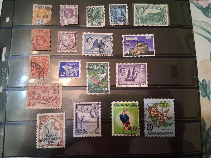 BRITISH COLONIES MISCELLANEOUS MOSTLY USED (LOT 100)