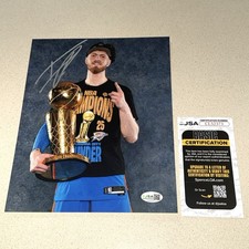 ISAIAH HARTENSTEIN signed autographed 8x10 PHOTO OKC THUNDER NBA CHAMPS JSA COA