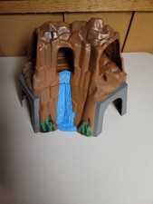 Wooden Railway Waterfall Mountain Tunnel Bridge works w Thomas  Brio