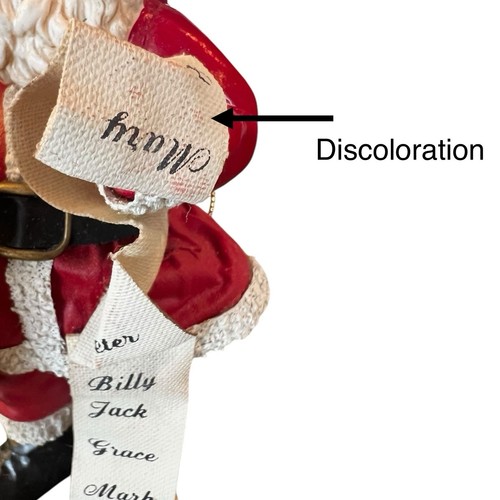 Clothtique Possible Dreams Checking His List 1995 Santa Claus Figurine Ornament - Picture 5 of 18