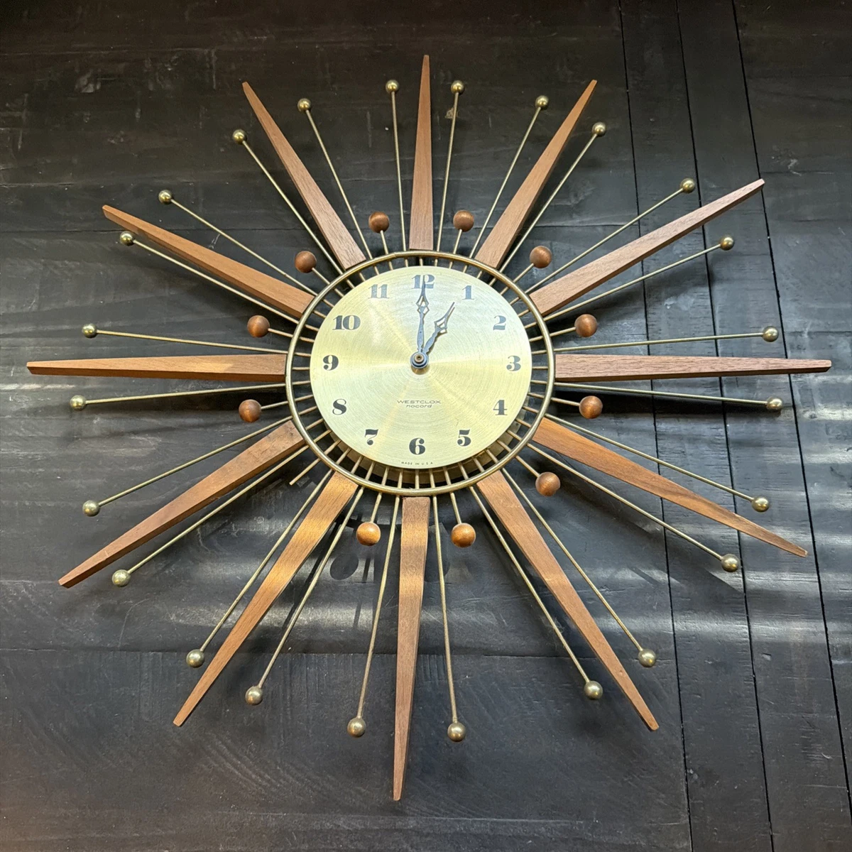 Mid-Century Modern Decorative Clocks for sale | eBay