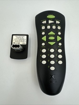 Original OEM XBOX DVD Movie Playback Kit Wireless Remote & Dongle #J27