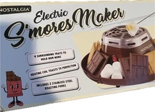Indoor Electric Smores Maker Kit Flameless "Nostalgia" UNOPENNED, NEW!