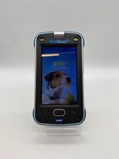 VTech KidiBuzz 1695 Gray & Blue LCD Display Smart Device Phone for Kids. (B6:6)