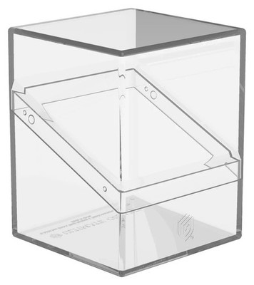 Ultimate Guard Boulder 100+ Deck Case Transparent CLEAR For Double Sleeved Cards