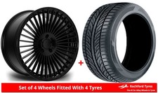 Alloy Wheels & Tyres 20" Riviera RV1 For Cadillac XT4 18-24