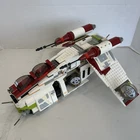 LEGO Star Wars 7163 Republic Gunship 2002 Build Only Used - No Minifigures