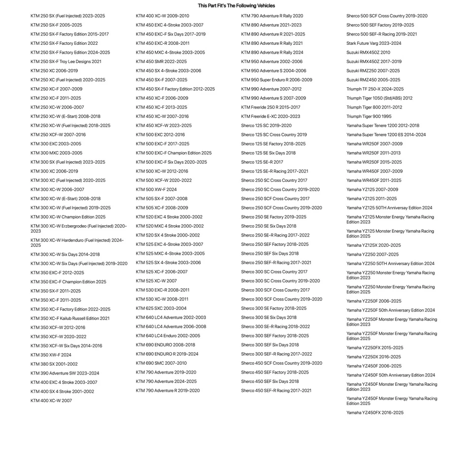 FatBar Renthal 1 1/8" para Husaberg FE600/E 1999-2000 Foto 3 de 4