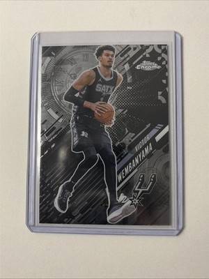 2025-26 Topps Chrome Victor Wembanyama Go Time #GT-11 Spurs