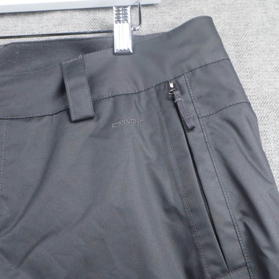 Pantalones North Face para mujer grandes grises DryVent nieve invierno esquí aislado Foto 3 de 4