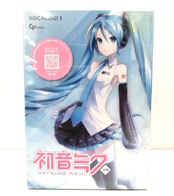 CRYPTON VOCALOID3 Hatsune Miku V3 DVD Software Windows Mac | eBay