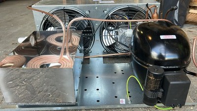 Verflüssigungssatz SECOP / Kompressor NLE11MN, 220-240V NEU, NIE BENUTZT
