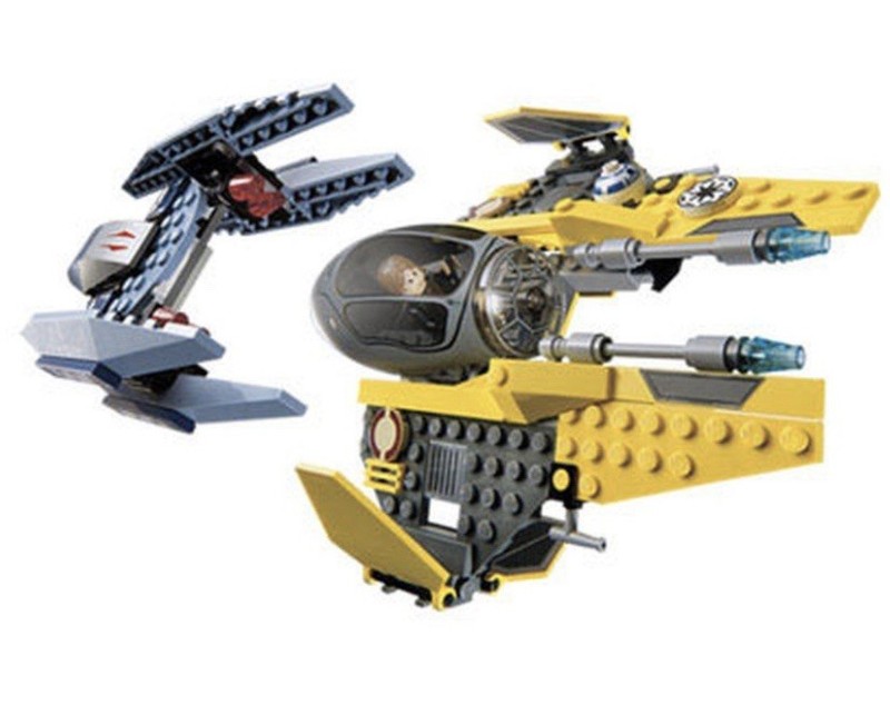 Lego Star Wars Jedi Star fighter Vs Culture Droid (7256) 99% Complete