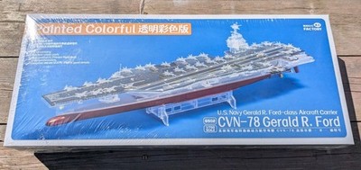 模型・プラモデル CVN-78 Gerald R Ford 透明彩色版 1/700
