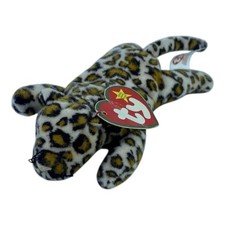 Vintage Ty Teenie Beanie Babies McDonalds Freckles the Leopard 1993 with Tags