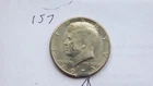 KENNEDY HALF DOLLAR.1973-D,  ERROR COIN, DAMAGE PLAHCHET,    ---157