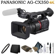 Panasonic AG-CX350 4K Camcorder Essentials Bundle