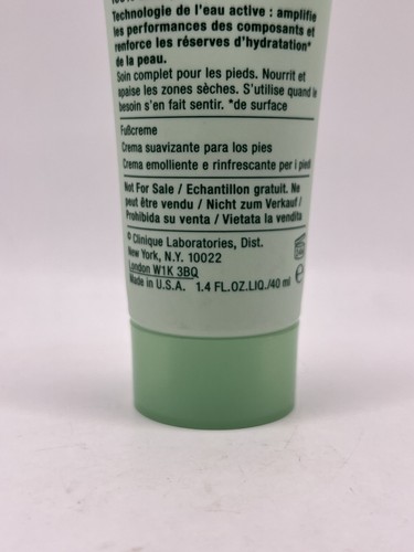 Clinique WATER THERAPY crema corpo rassodante 1,4 oz CAMPIONE DELUXE formato da viaggio NUOVO - Foto 7 di 9