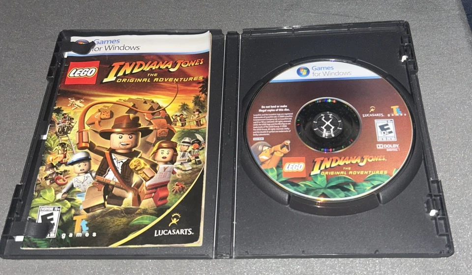 乐高印第安纳琼斯原始冒险 ~ PC ~ 未测试 ~ #J120 — 第 2/3 张图片