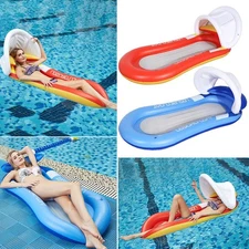 Outdoor Foldable Water Hammock Inflatable Floating Swimming Pool Mattress Pvc