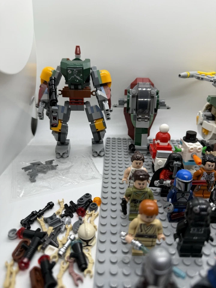 Лот из 32 минифигурок LEGO Star Wars - Оби-Ван, Боба, Вейдер, Энакин + больше! - Изображение 4 из 4