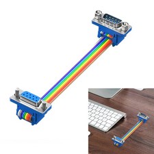 9Pin Male to Female DB9 Serial Cable for RS232 Com Port Devices and Instrument