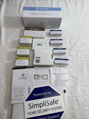 SimpliSafe Home Security System 1st Generation 10 Plus Piece Lot Bundle SS-1500