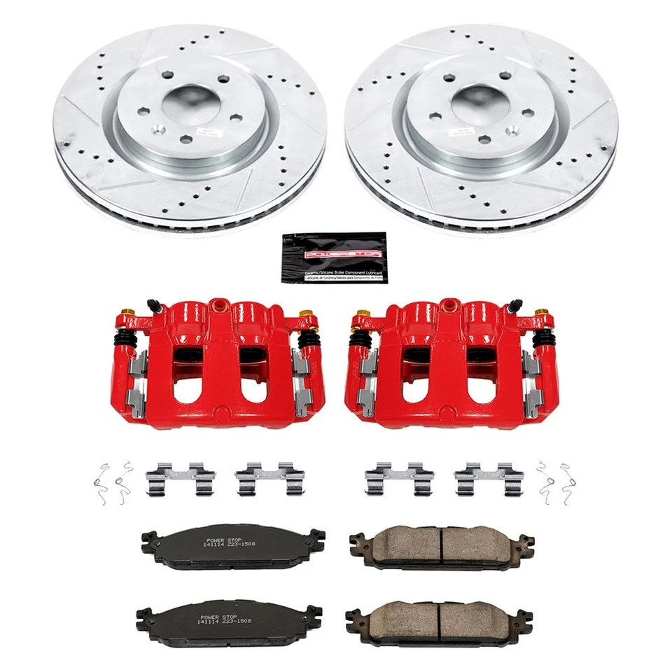 PowerStop KC5583-36 Brake Kit For Ford Explorer 2011-2019 Front Foto 2 de 4