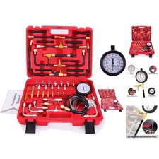 Deluxe 0-140 PSI Fuel Injection Pressure Tester with Quick Coupler Connection