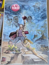 Rare Big Lebowski The Dude James Holko W Signature Print