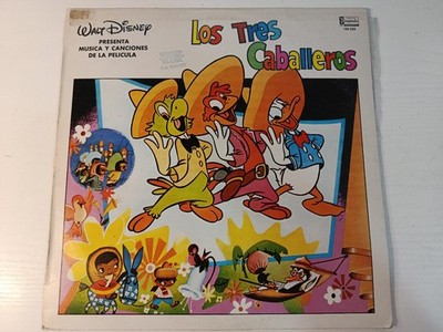 Los Tres Caballeros (1983 Disneyland Walt Disney España) - LP Vinilo 12'' VG/VG