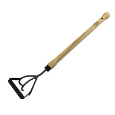 DeWit Drop Grip Culti-Weeder, Boron Steel and Ash Wood Handle, 24 inches long