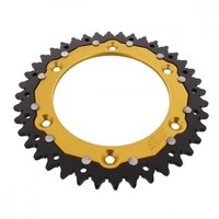 Kettenrad Alu Gold 40-ZäHne 520-Teilung FüR KTM EGS 620 LC4 LSE Bj. 1997-1998