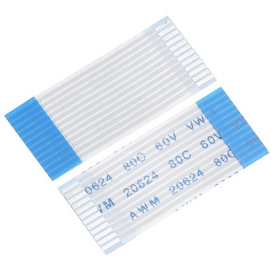 Flexible Flat Cable 30mm 1mm Pitch 12 Pins FPC FFC Flexible Ribbon Cable 5Pcs