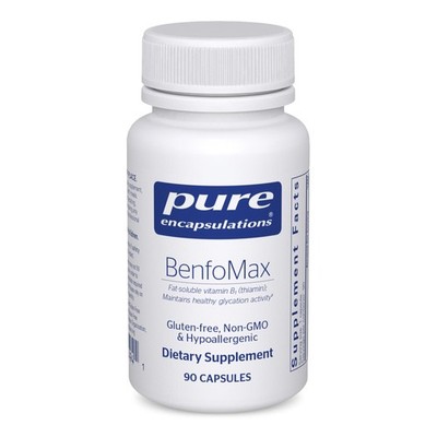 Pure Encapsulations BenfoMax 90's - 200 mg Benfotiamine 90 Count (Pack of 1) 