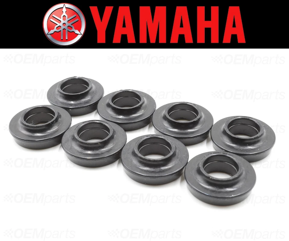 Juego de (8) Sello de perno de cubierta de válvula Yamaha (caucho, montaje) #5ea-1111G-00-00 Foto 2 de 3
