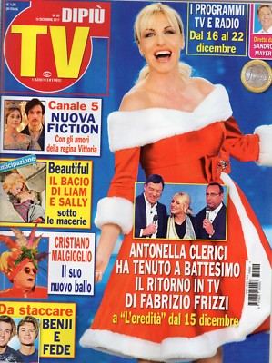 Dipiù Tv 2017 50.Antonella Clerici,Jenna Coleman-Victoria,Beautiful,Rita Forte