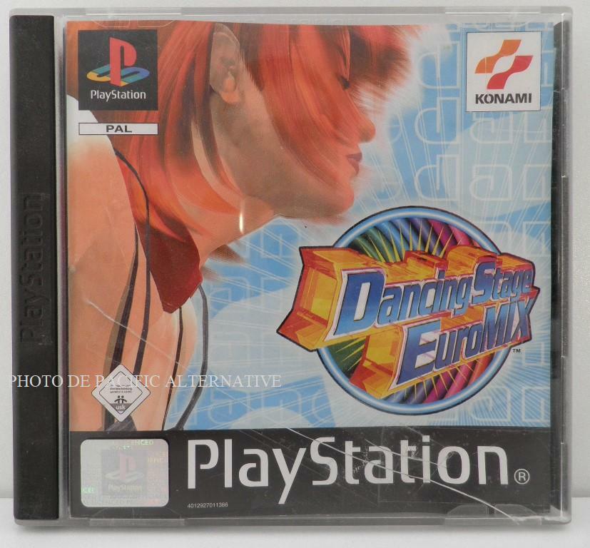 jeu DANCING STAGE EUROMIX pour Playstation 1 ps1 psx en francais complet spiel