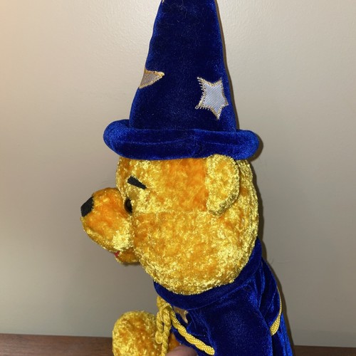VINTAGE CAROUSEL TOY 15" WINNIE THE POOH SORCERER PLUSH STUFFED ANIMAL - TAGS - Picture 4 of 5