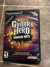 Guitar Hero Smash Hits (Sony Playstation 2 PS2, 2009) CIB COMPLETE